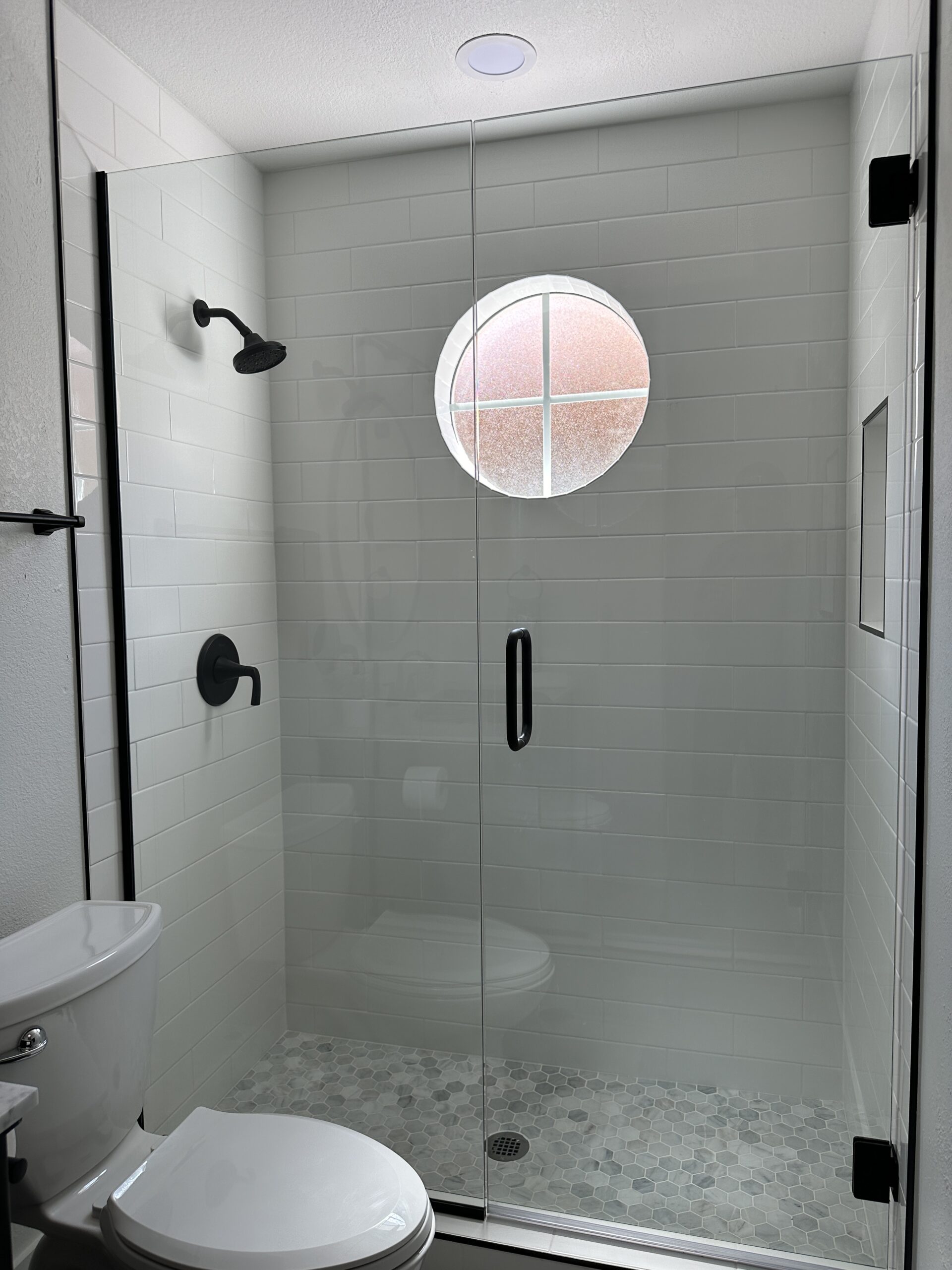 Walk-in shower remodel by T26 Design Build