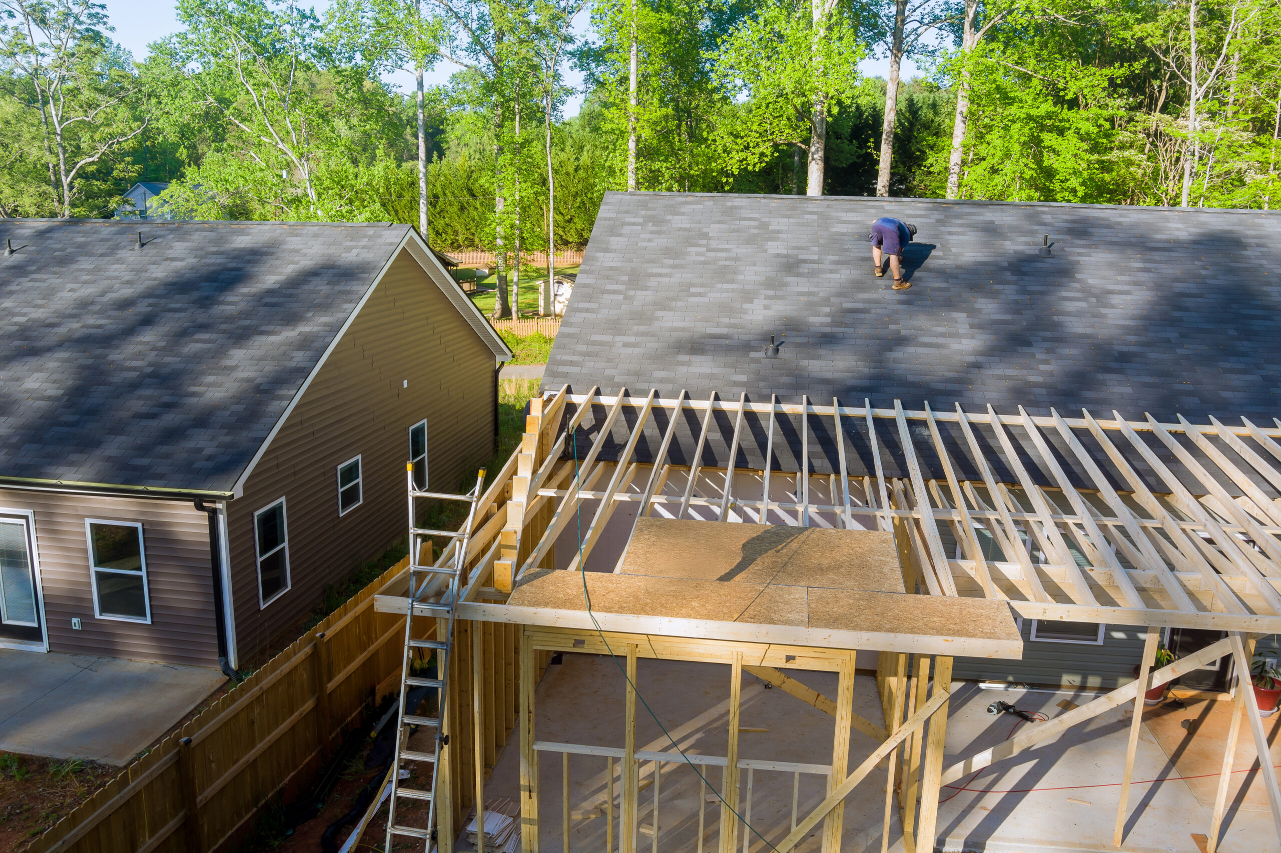 Home addition project